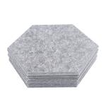 High Density Padding Hexagonal Acoustic Panels Sound Absorbing