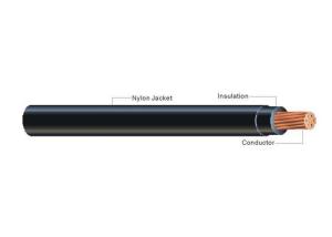 Wholesale Nylon Sheath THHN Stranded Wire / PVC Insulation Electrical Power Cable from china suppliers