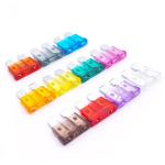 Automobile 12 / 24 / 32V Blade Fuse Colorful 1A to 50A