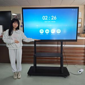 China 85 Inch Smart Interactive Whiteboard Touch Screen Billboard TV Screen on sale