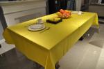 Square 100*100cm Disposable Paper Tablecloths Degradable