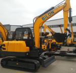 4.3KM/H Road Builder Excavator , 6500kg Weight Hydraulic Crawler Excavator