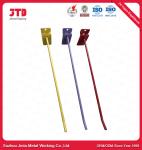 Zinc Chrome Finished Steel Single Hooks For Supermarket Shelf SGS Certificate