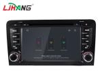 4+32G Audi Android Car Dvd Player Built - In GPS With BT GPS DVR Mirror Link
