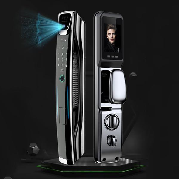 Automatic Face Recognition Door Lock Tuya Video Calling Fingerprint Wifi Digital