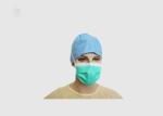 Water Proof Non Woven Fabric Face Mask Not Stimulation Easy Degradation