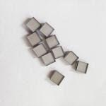 Brownish CVD Lab Grown Diamonds 3x3x1mm For Machining And Cutting Tools