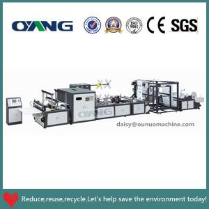 Wholesale Automatic Non Woven Fabric Zipper Bag Making Machine from china suppliers