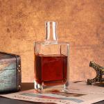 380ml Flint Rum Wine Vodka Spirits Alcoholic Liquor Bottle with Customize