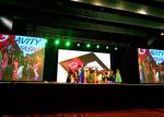 Event Stage HD LED Video Wall Curved Display Die Casting Aluminum Cabinet