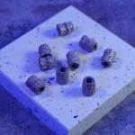 Diamond Vacuum Brazed Double-Cone Wire Saw Beads for Marble Travertine Cutting