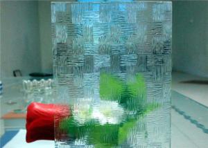 Wholesale Economical Decorative Patterned Glass / Figured Glass With 3mm - 8mm Thickness from china suppliers