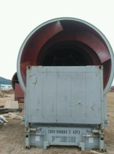 Wholesale Rotary Movement Wood Sawdust Dryer Carbon Steel Wood Dust Dryer Machine from china suppliers