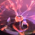 KTV Lava LED Disco Party Light Touch Sensitive Plasma Static Ball