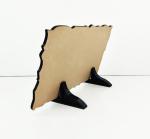 Irregularity Waterproof Sublimation Rock Slate Blanks White Glossy Photo Slate
