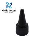 Custom Plastic White Black Clear Cosmetic Squeeze Twist Closure Cap Tip