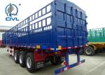 CIMC 3 Axle 60 Ton Cargo Stake Box Van Semi Fence Trailer 13M Length