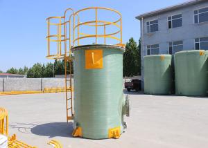 Wholesale Antiseptic Cylindrical Water Grp Storage Tank Cross Wound 2000*8130mm from china suppliers