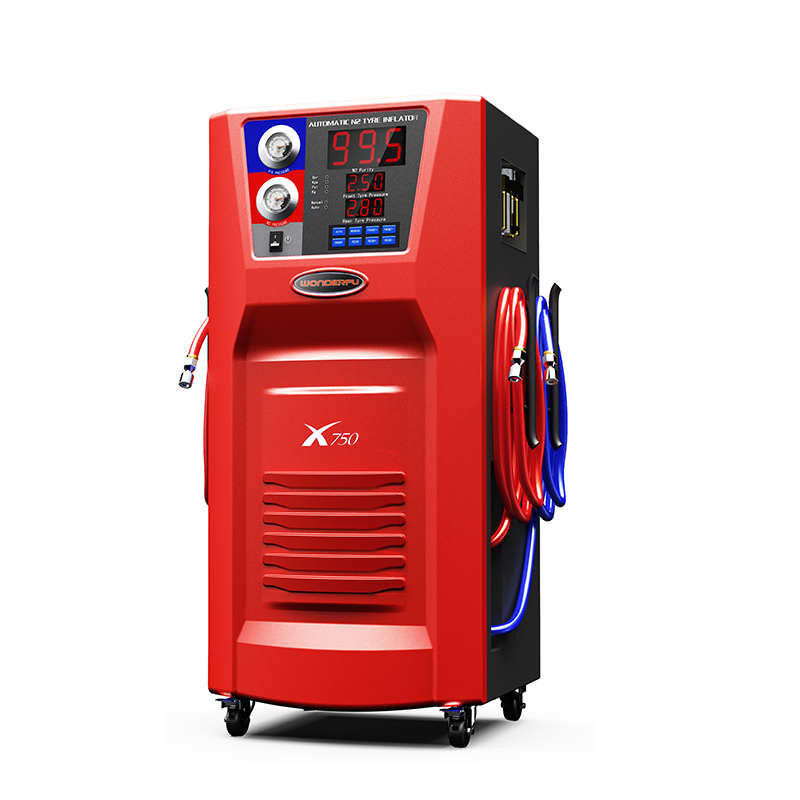 120 Litre Nitrogen Tyre Inflator , N2 Gas Filling Machine For Auto Repair Shop