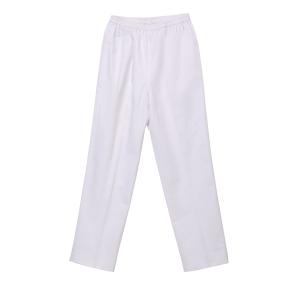 Wholesale Polyester65% Cotton35% Elastic Waist White Chef Pants from china suppliers