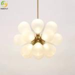 Postmodern Design Nordic Modern Pendant Light Flower Glass Artist Decoration