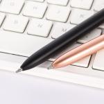 NO Erasable Metal Black Neutral Gel Pen for Writing on Black Paper Frosted