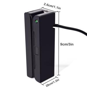 China Single Direction Magnetic Card Reader Built - In Buzzer With Two LED Lamp on sale