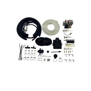 China CNG Autogas Conversion Kit With 48 Pin ABS Plastic ECU 4 CYL Injector Rail on sale