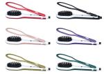 OEM / ODM Ceramic Hair Straightener Brush Comb Curler Set With Clip
