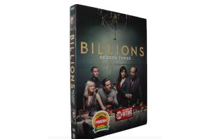 Wholesale Wholesale Billions Season 3 DVD Movie TV Crime Suspense Drama Series DVD US/UK Edition from china suppliers
