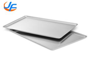 Wholesale RK Bakeware China Commercial Aluminium Baking Tray Cookie Sheet Jelly Roll Pan Full Size Half Size Quarter Sheet Pan from china suppliers