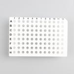 Dna And Rna Free 0.2ml White Color Non Skirted PCR Plate With Black Numbers