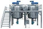 30L Pharmaceutical Ointment Vacuum Emulsifying Machine 1.1 kw 380V 50Hz