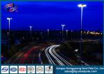 28m Q345 Material Metal Light Pole Customized Carolina With Lifting Systems