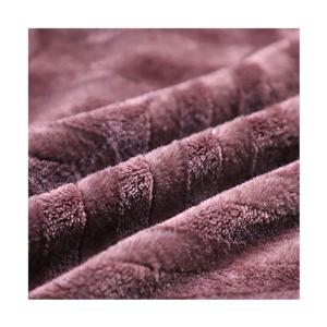 Wholesale 300gsm 150D 288F Blanket Fleece Fabric Brushed For Bedding Bag from china suppliers