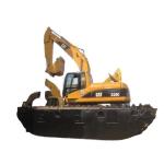 2012 Original American CAT 320 20 Ton Caterpillar Boat Excavator in 2100 Working