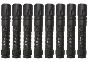 Wholesale Eight Waveband Forensic Flashlight Single Lens Output 170mm*32mm*25mm Measurement from china suppliers