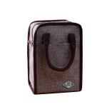 Waterproof Zippered Polyester L18.5cm Insulated Picnic Bag