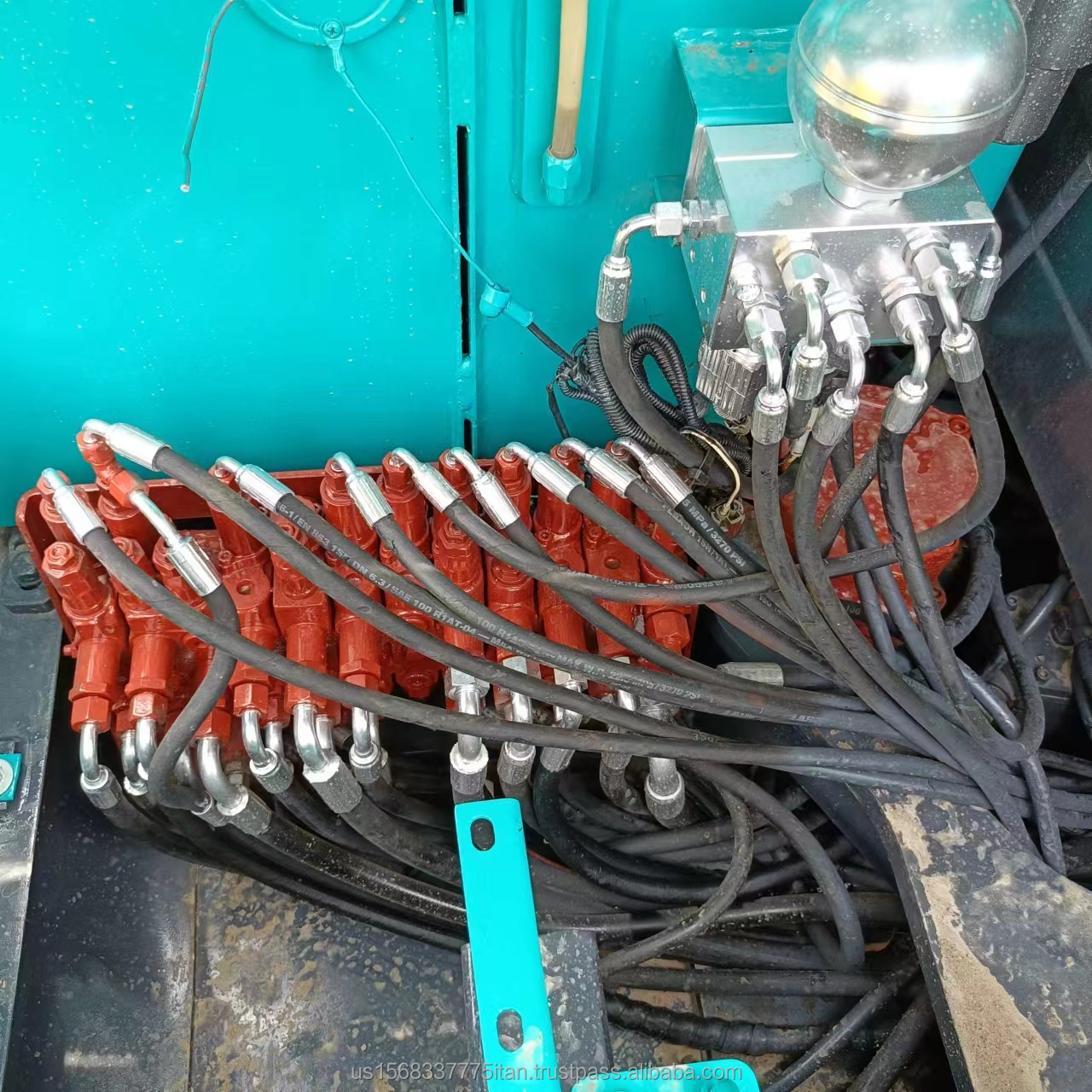 SWE60E Hydraulic Crawler Excavator Used 6TON Operating Weight Working Hours 0-2000