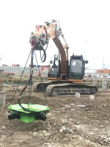 Wholesale TYSIM KP450S 250 mm - 450 mm Concrete Pile Cropper , High Speed Square Pile Cutter Machine Max.rod pressure 280 kN.m from china suppliers