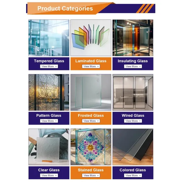 Reflective Float Safety Glass Curtain Wall Low E Enhanced Panel System