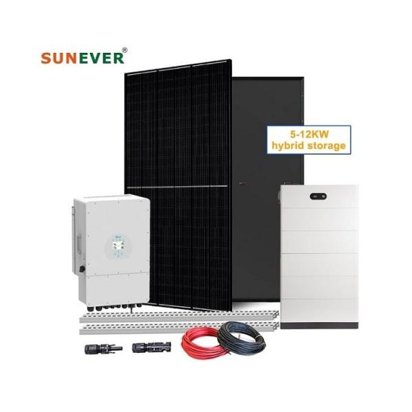6000 Cycles 80%DOD Lead-Acid Battery Direct Supply 5kw Solar Panel System for
