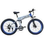 500W 13AH E-Bike Lithium Battery SMLRO S11 26x4.0 inch Fat Tire Folding E-Bike