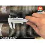 Welding Fin Tube, Serrated Type, Base Tube ASTM A355 GR P9, Fin Material 11Cr,