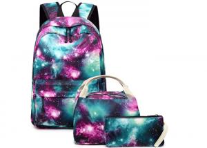 Wholesale Canvas Plenty Capacity Galaxy School Backpack 11.8*5.9*17.3 In For Boys Girls from china suppliers