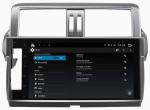 Ouchuangbo in dash dvd multimedia pure android 4.4 for Toyota Prado 2014 with