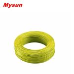 Yellow 22awg 150deg Silicone Rubber Insulated Wire For LED Lighting Application