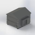 waterproof Outdoor Junction Box Enclosure for Projectors with 201 Stainless
