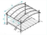 Bolt Truss Square Box Truss Aluminum Square Screw Truss for sale