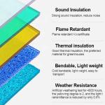 4mm 5mm 6mm Solid Skylight Roofing Panels Solid Polycarbonate Sheet Canopy